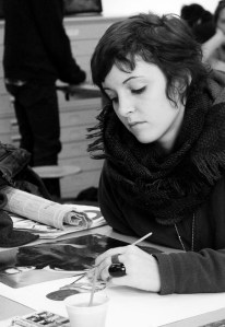 A lezione di Discipline Pittoriche