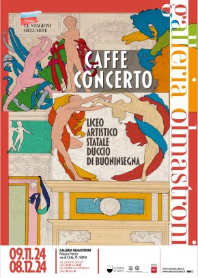 Mostra "Caffè Concerto - Fregi decorativi dell’Istituto di Belle Arti di Siena", 9.11-8.12 Galleria Olmastroni, Siena 2024